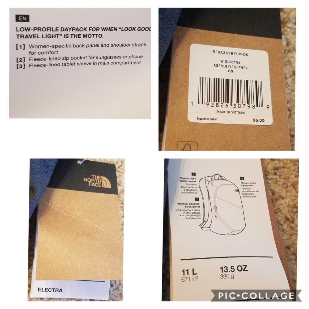 The North Face Black & Grey Backpack - Picture 8 of 8